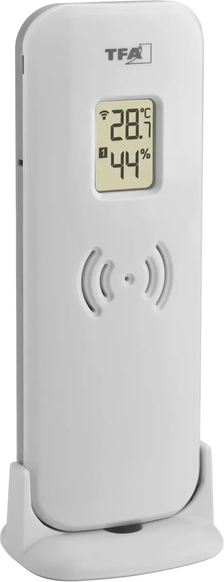 TFA Dostmann SEASON 2 35.1118.01 Draadloos Weerstation - 3 Sensoren - Zwart