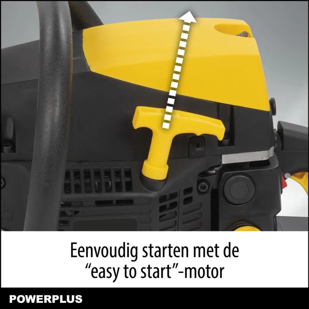 Powerplus POWXG10247 Benzine Kettingzaag 51,7cc - 500mm Zaagblad