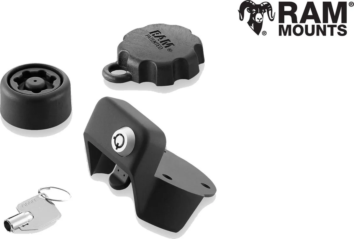 TomTom Anti-theft Solution - RIDER-slot - 2 Sleutels - Zwart