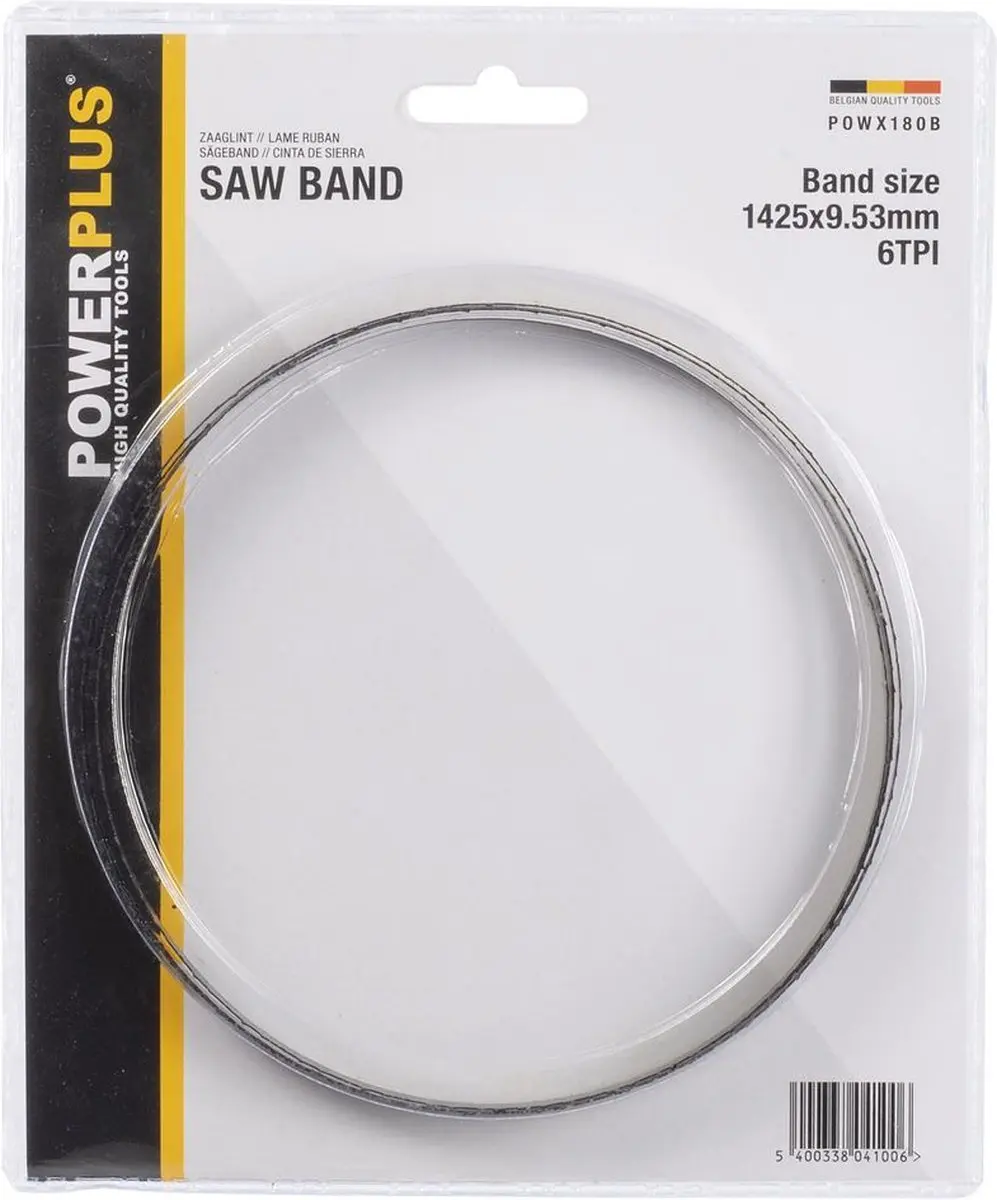 Powerplus POWX180B Zaagband 1425x9,53mm - 6TPI - afbeelding 3 van 5