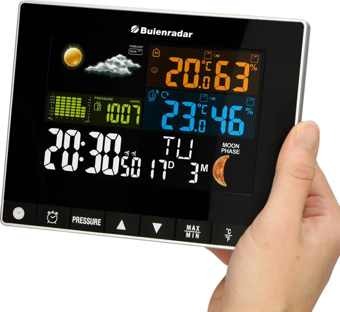 Alecto BR-700 Digitaal Weerstation - Buitensensor - Zwart