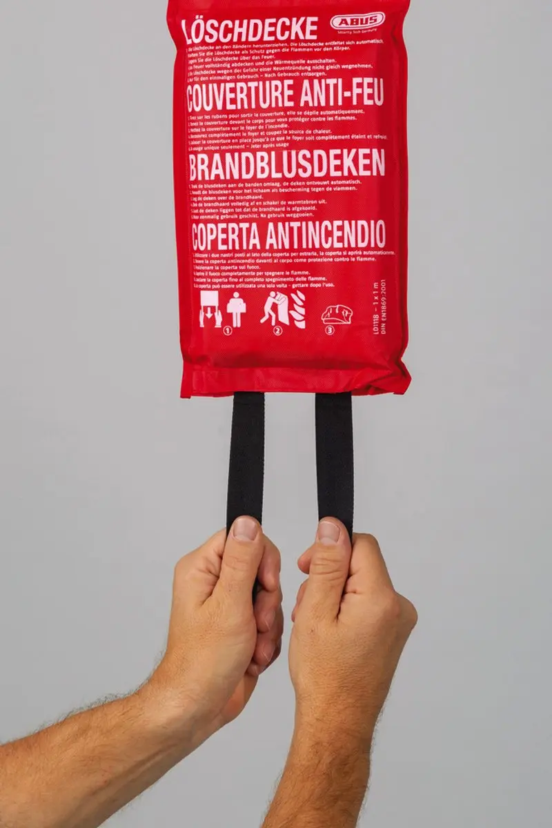 ABUS LD1118 Blusdeken 100x100cm - RVS