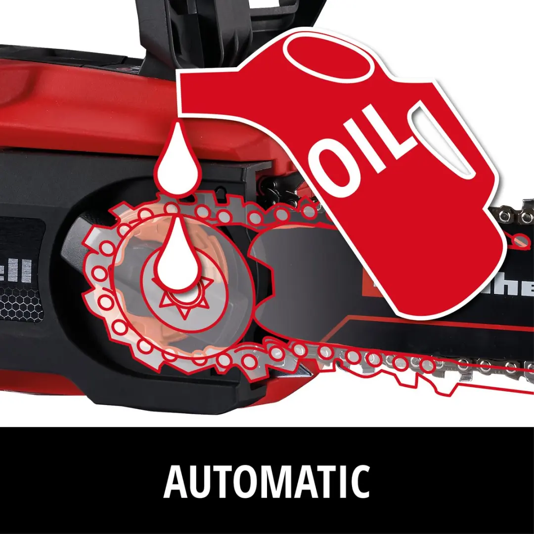 Einhell Accu Kettingzaag GE-LC 18/25 Li BL Solo - 18V - 25cm Zwaard