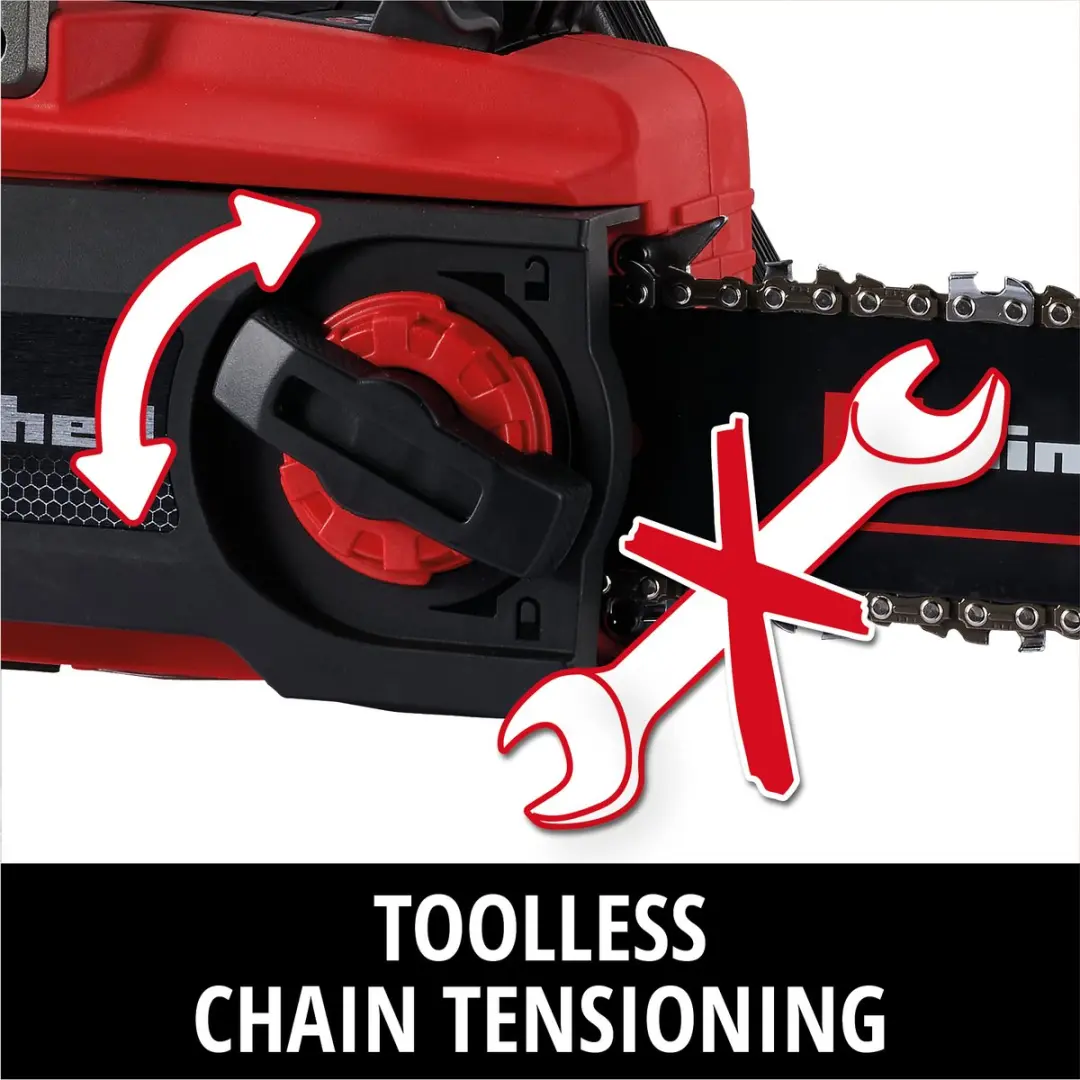 Einhell Accu Kettingzaag GE-LC 18/25 Li BL Solo - 18V - 25cm Zwaard