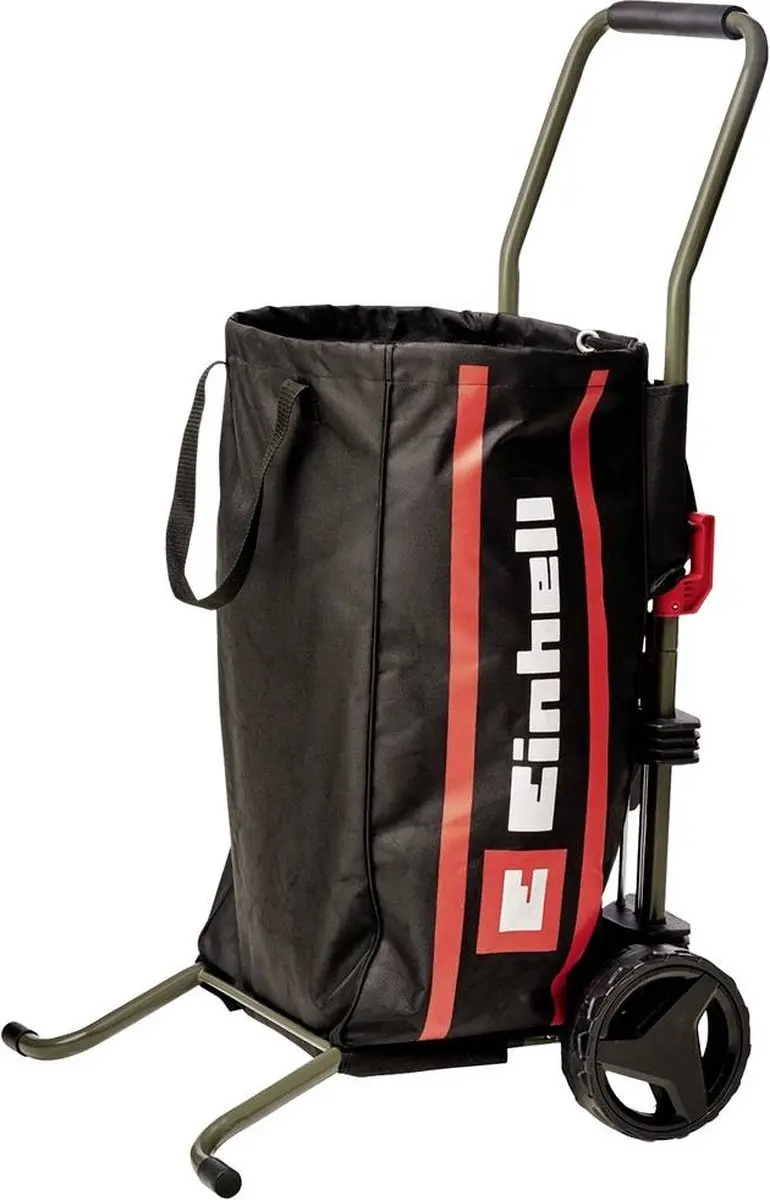 Einhell Slangwagen 610mm Grijs - met 75L zak
