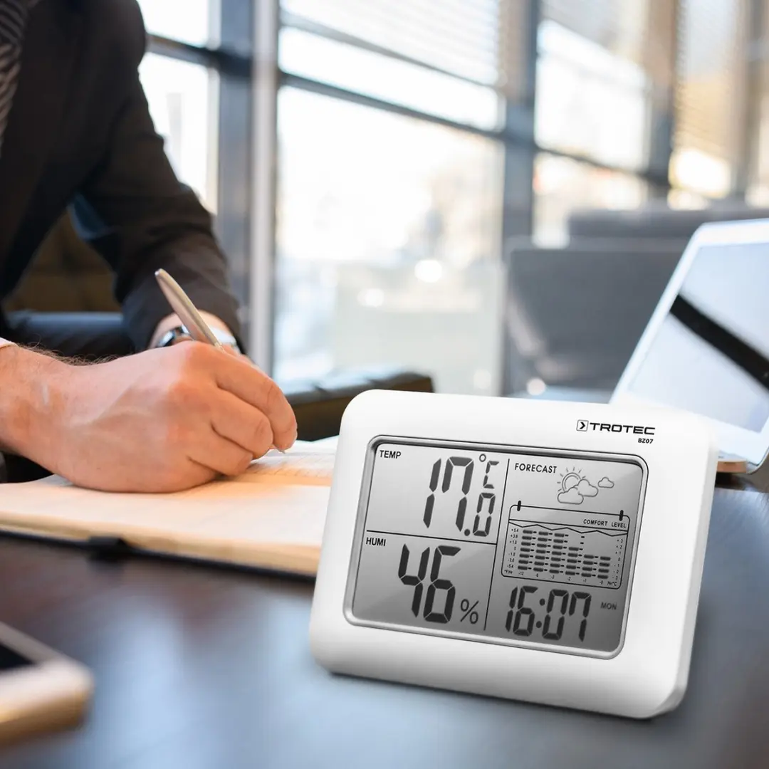 Trotec BZ07 Weerstation - Wit - afbeelding 6 van 6