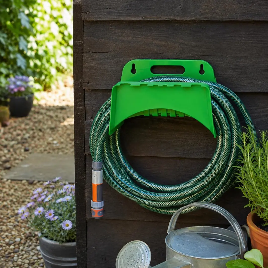 Talen Tools Tuinslanghouder Groen - 23 cm