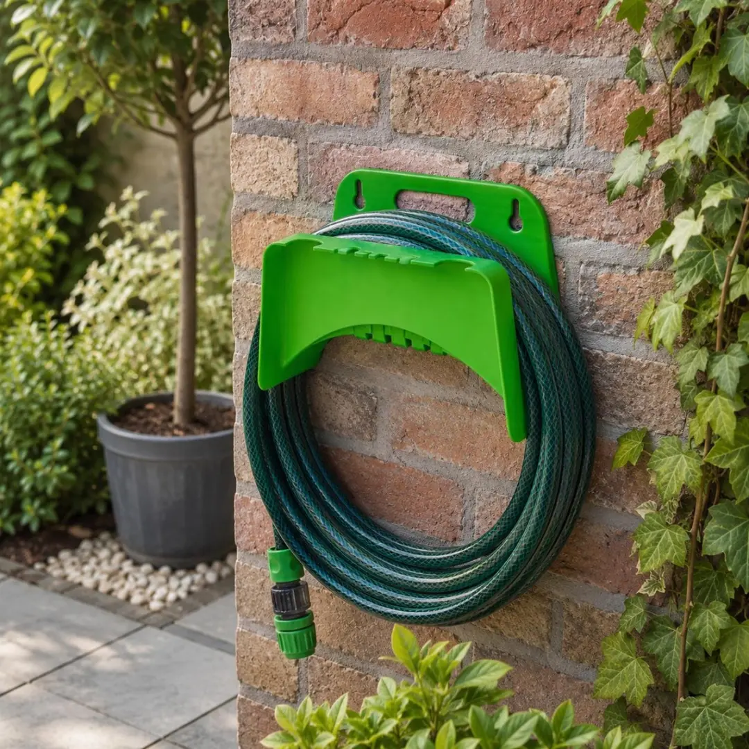Talen Tools Tuinslanghouder Groen - 23 cm