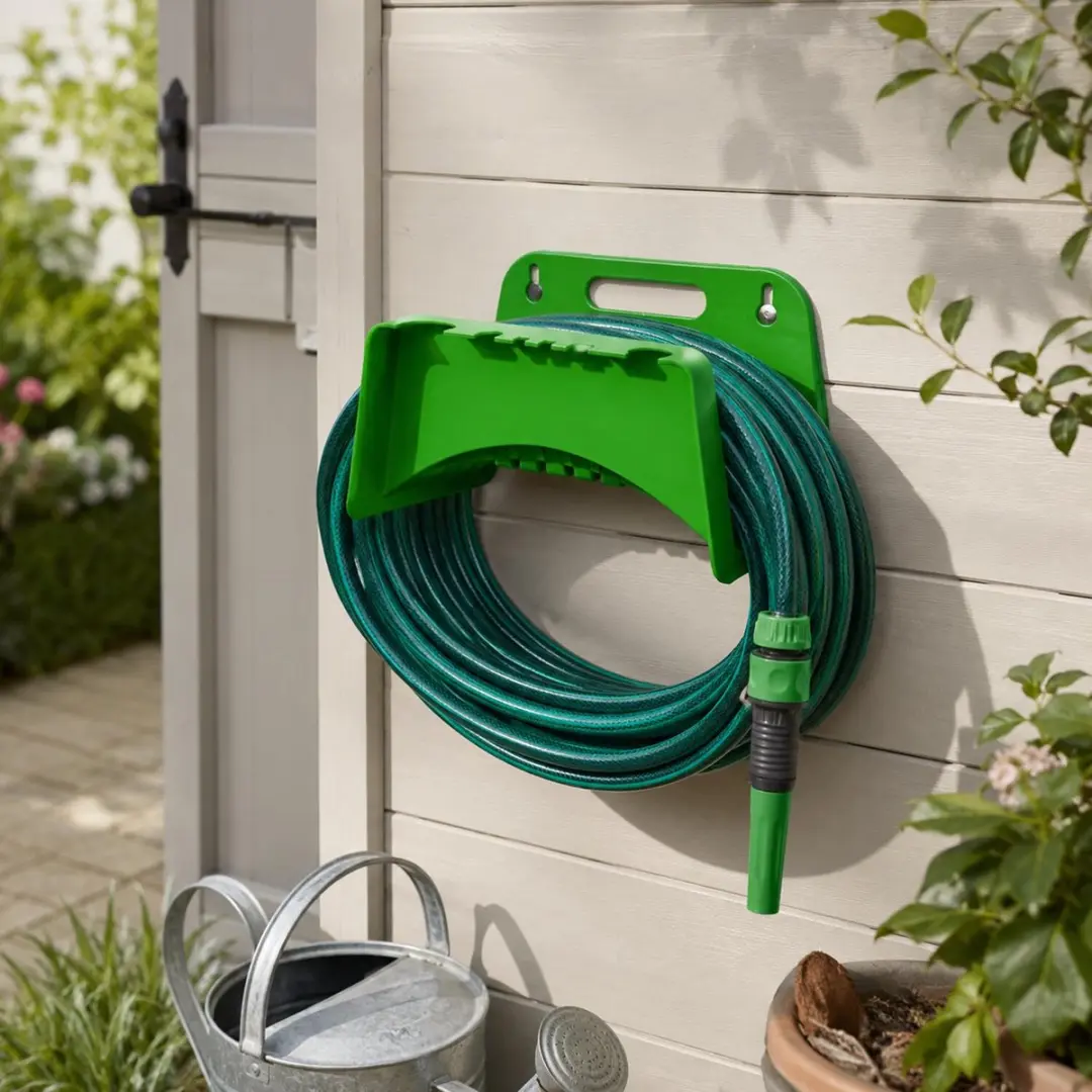 Talen Tools Tuinslanghouder Groen - 23 cm