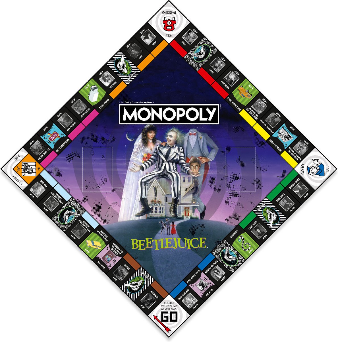 Hasbro Monopoly Beetlejuice Edition - Bordspel voor 2-6 spelers - vanaf 12 jaar