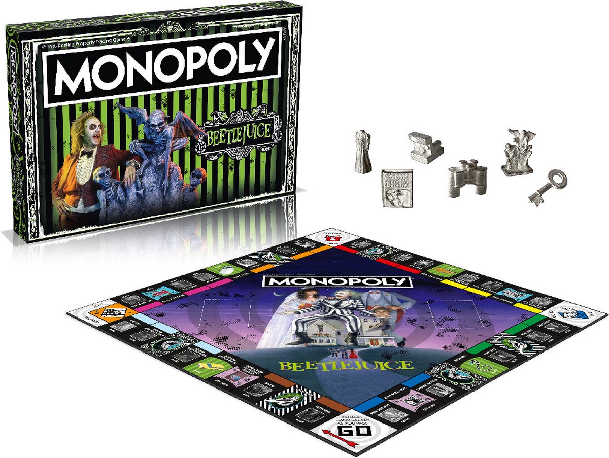 Hasbro Monopoly Beetlejuice Edition - Bordspel voor 2-6 spelers - vanaf 12 jaar