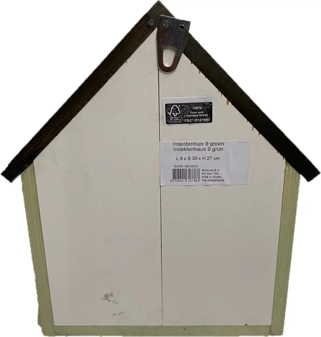 Mullrose Insectenhotel - Lieveheersbeestjes/Vlinders - Grijs