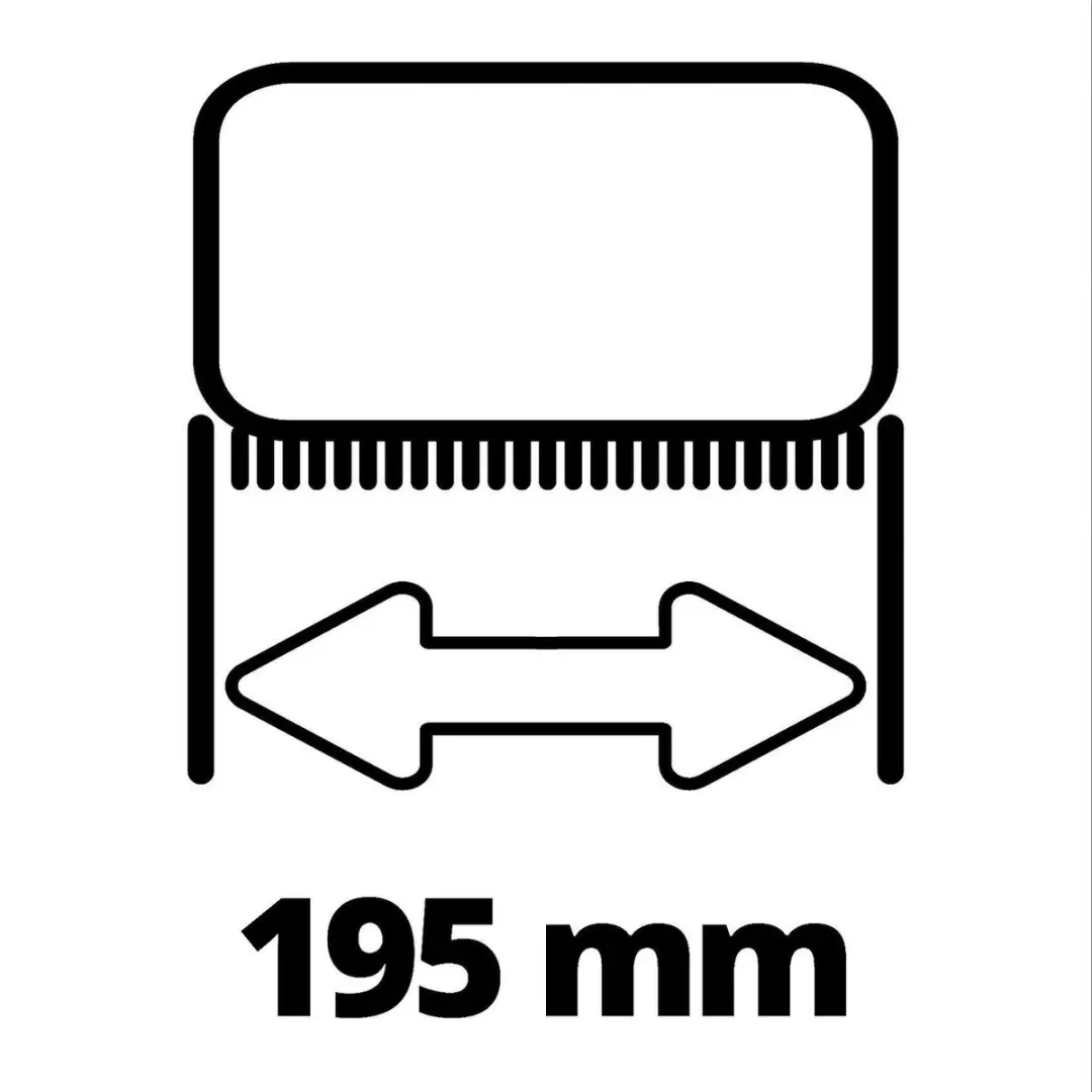 Einhell Picobella ULTRA Borstelset Ø115mm - 2-delig
