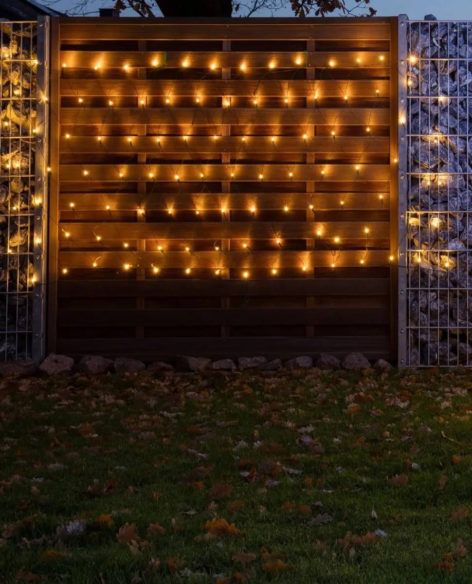 FlinQ Net Kerstverlichting Warm Wit 160 LED