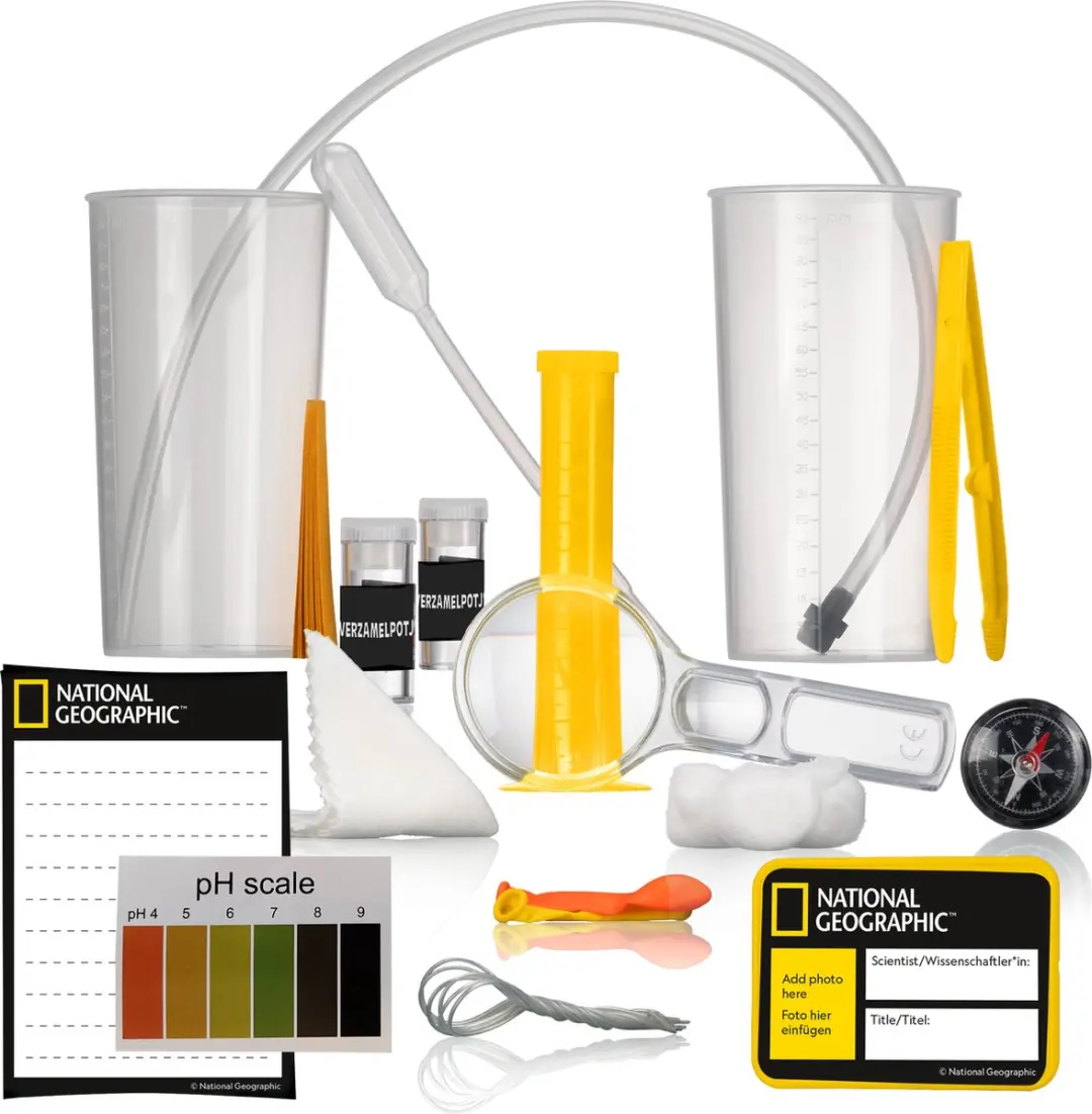 National Geographic Weerstation Kinderen - Buiten - Zwart/Geel
