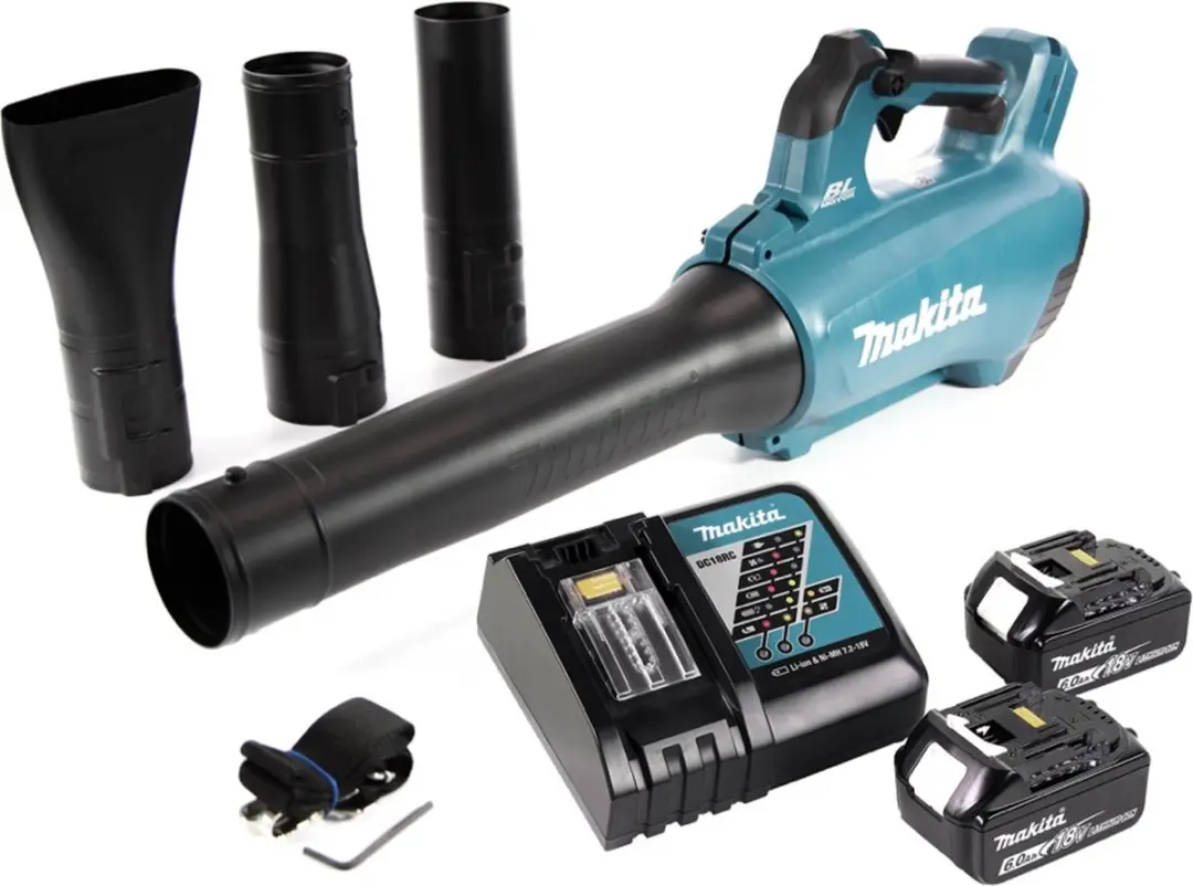 Makita DUB184RG Accu-blazer 18V - 2x 6.0Ah + Lader