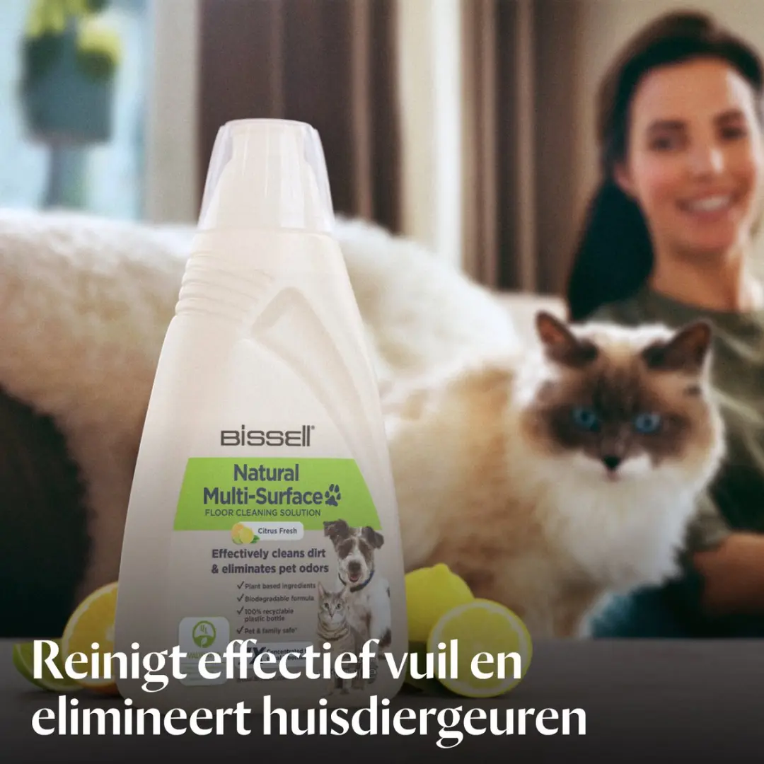 BISSELL Natural Pet Vloerreiniger 2L - CrossWave/SpinWave