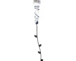 Talen Tools Regenmeter met bladeren steel 79cm