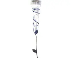Talen Tools Regenmeter met bladeren steel 79cm