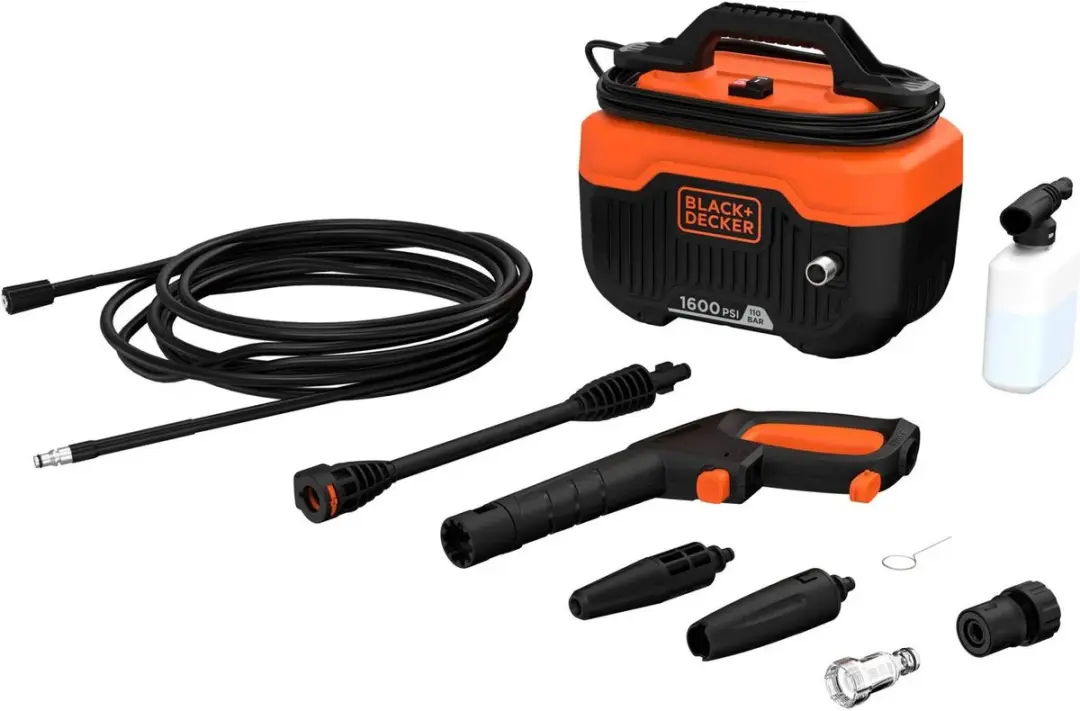 BLACK+DECKER BEPW1300H-QS Hogedrukreiniger 1300W - 110 bar