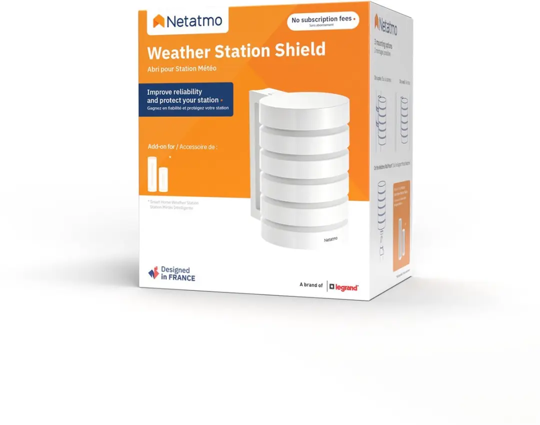 Netatmo Beschermhoes Slim Weerstation - Kleurloos - afbeelding 6 van 6