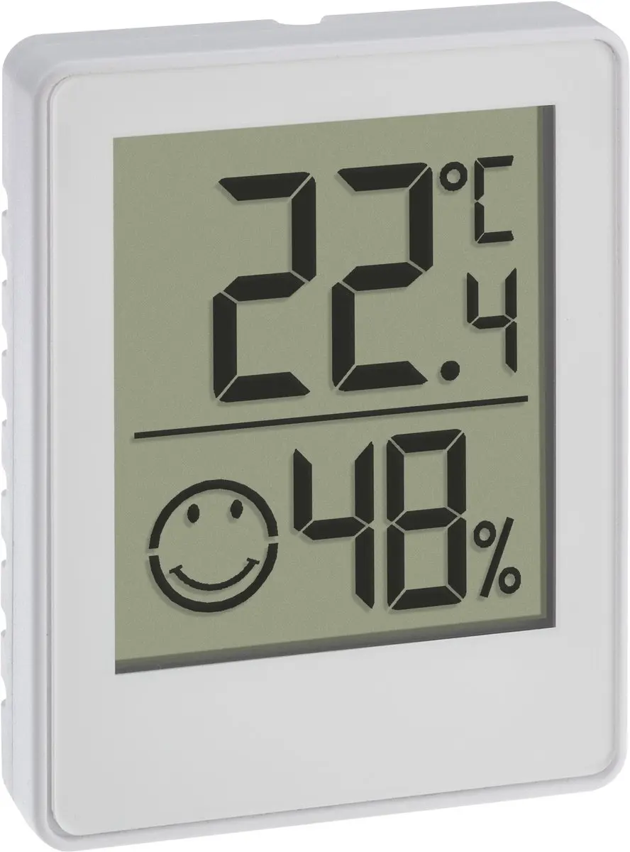 TFA Dostmann Digitaal Thermo-Hygrometer Wit