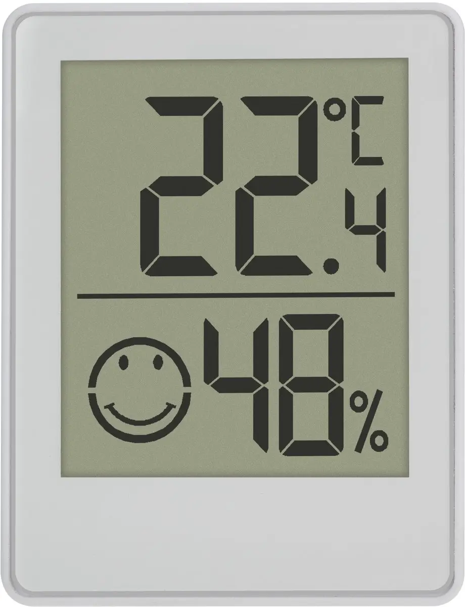 TFA Dostmann Digitaal Thermo-Hygrometer Wit