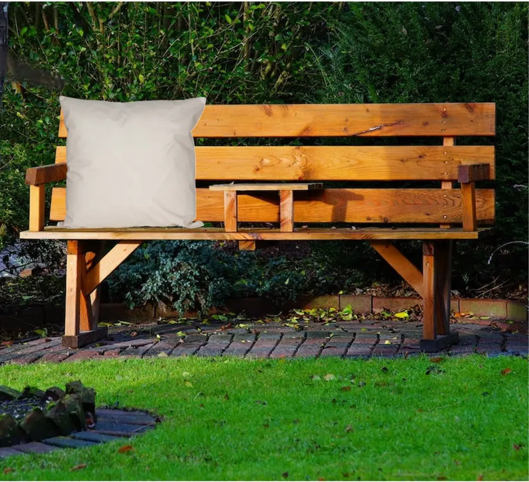 Anna's Collection Buiten Sierkussens 6x - 45x45cm Beige