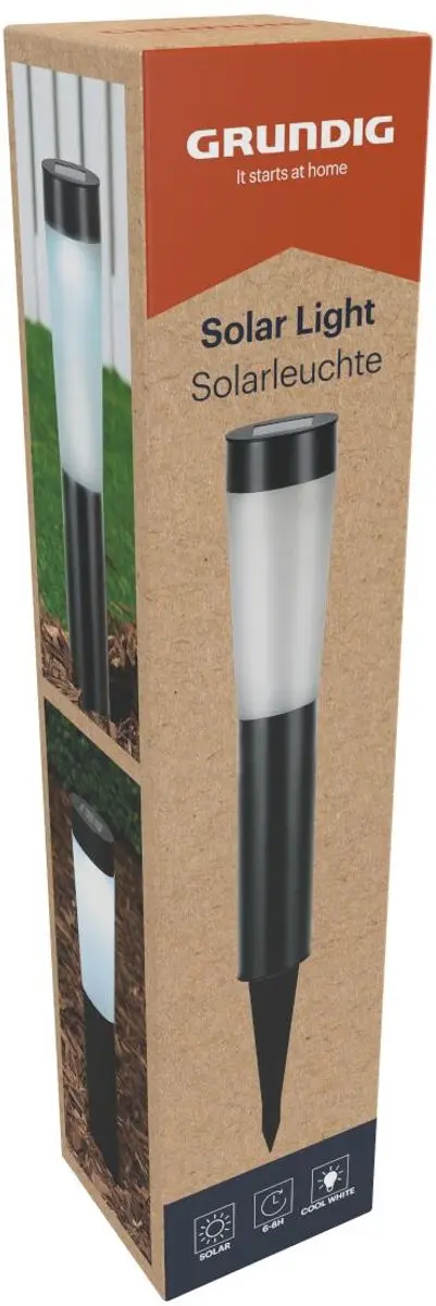 Grundig Solar Tuinlamp 75,5cm