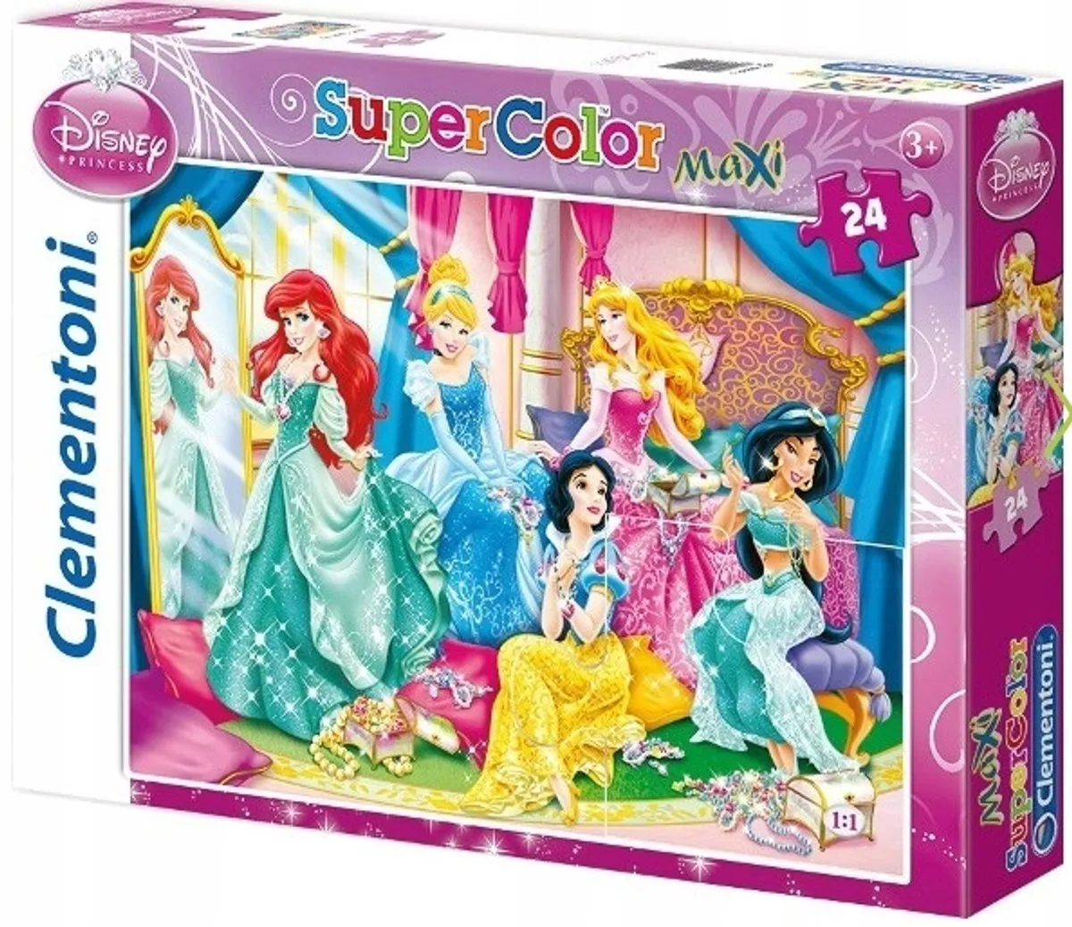 Clementoni Maxi Puzzel Prinses 24 Stukjes