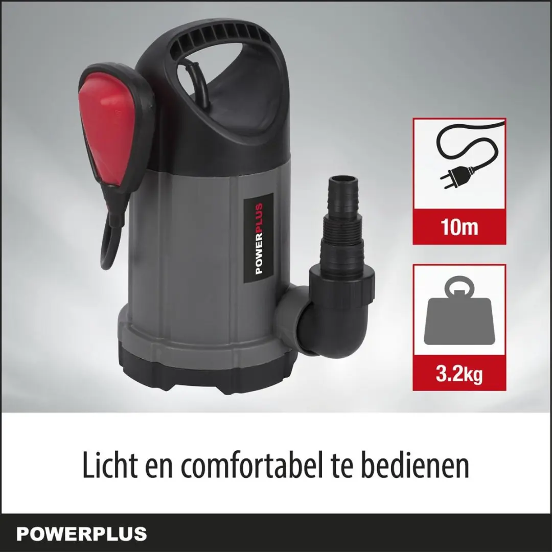 Powerplus Dompelpomp POWEW67902 250W - 5000 l/u