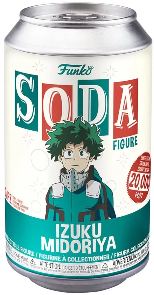 Funko My Hero Academia Vinyl SODA Deku Staand - Multicolor