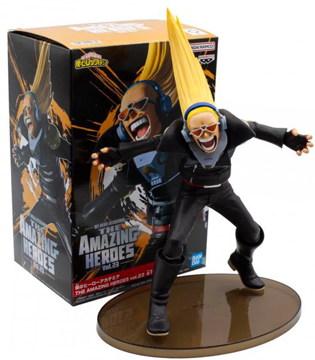 Bandai Banpresto My Hero Academia The Amazing Heroes Vol.23 Figuur - Present Mic - Multicolor