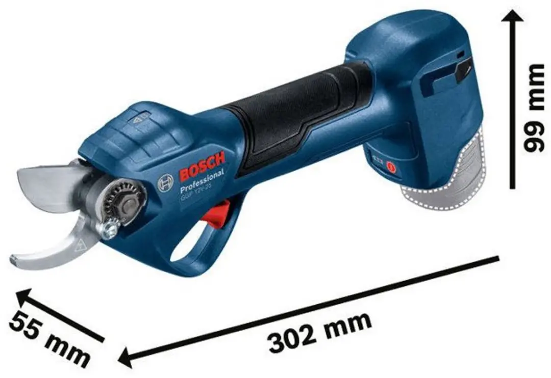 Bosch Professional 06019K1020 Snoeischaar 12V - 25mm - afbeelding 6 van 6