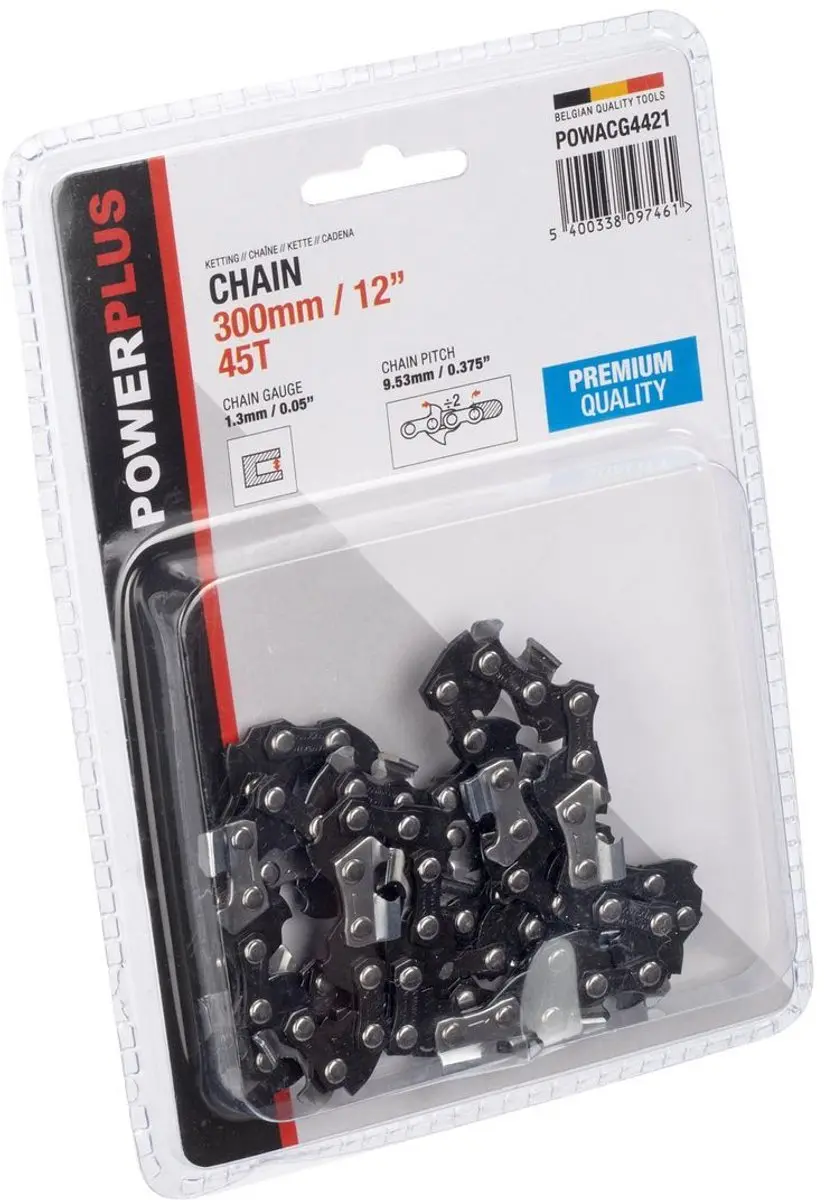 Powerplus Ketting POWACG4421 12" - 45T - 300mm - afbeelding 2 van 2