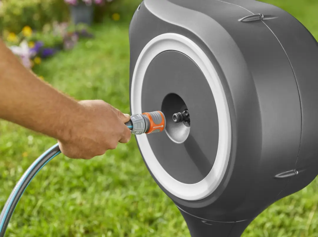 Gardena RollUp S Tuinslangbox 15m - Antraciet/Wit