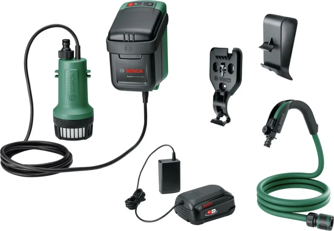 Bosch GardenPump 18V Accu-Tuinpomp 2000 l/h