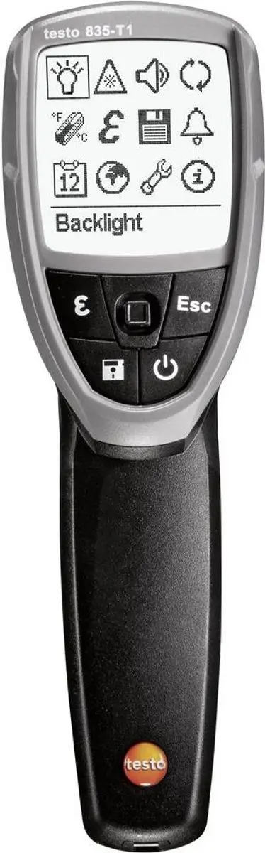 Testo 835-T1 Infrarood Thermometer -30 tot +650°C