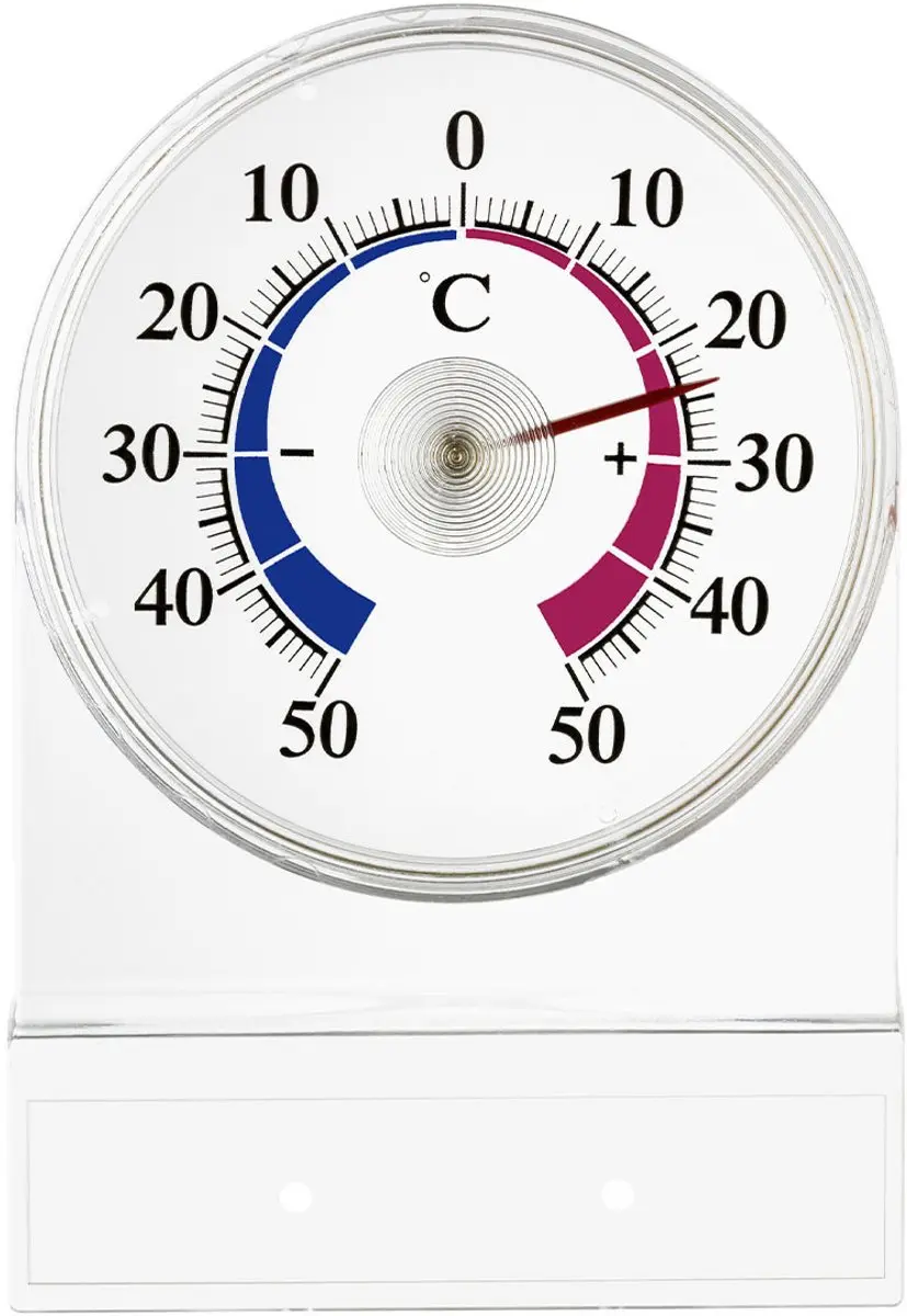 TFA Dostmann Raamthermometer Wit 10x7cm