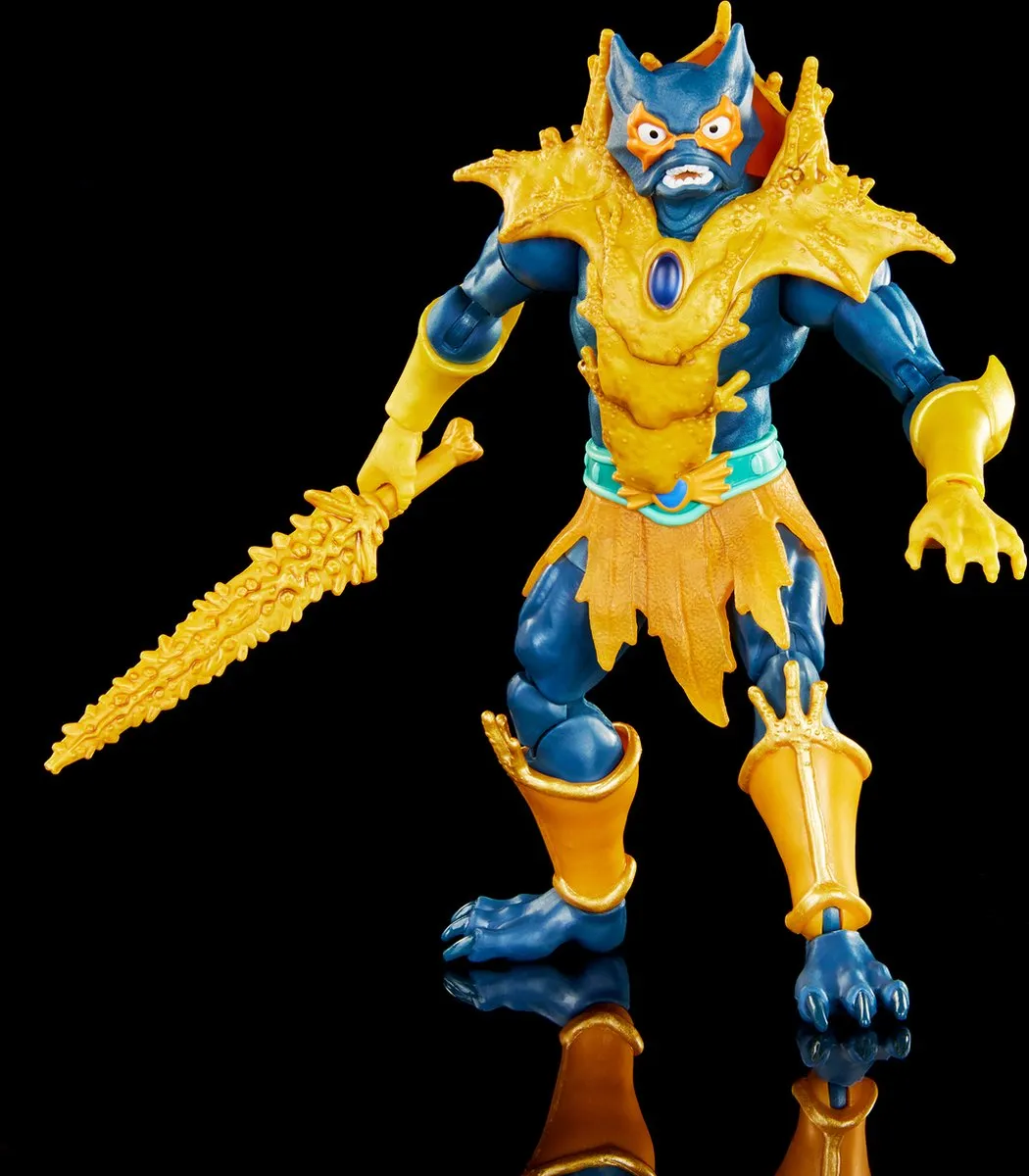 Mattel Masters of the Universe Masterverse Mer-Man HLB47 - Blauw