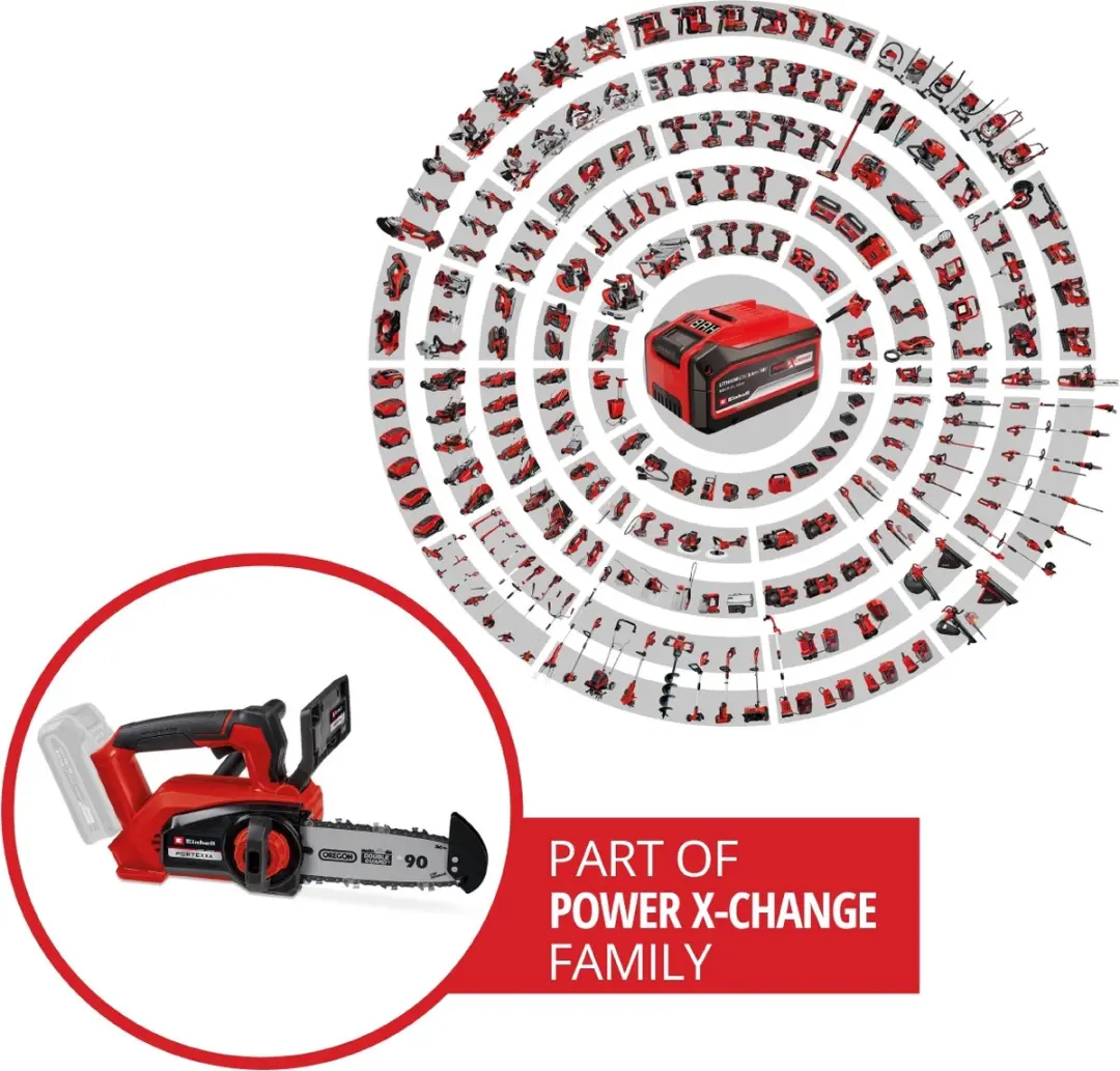 Einhell FORTEXXA 18/20 TH Li Kettingzaag - 20cm - Power X-Change - afbeelding 6 van 6