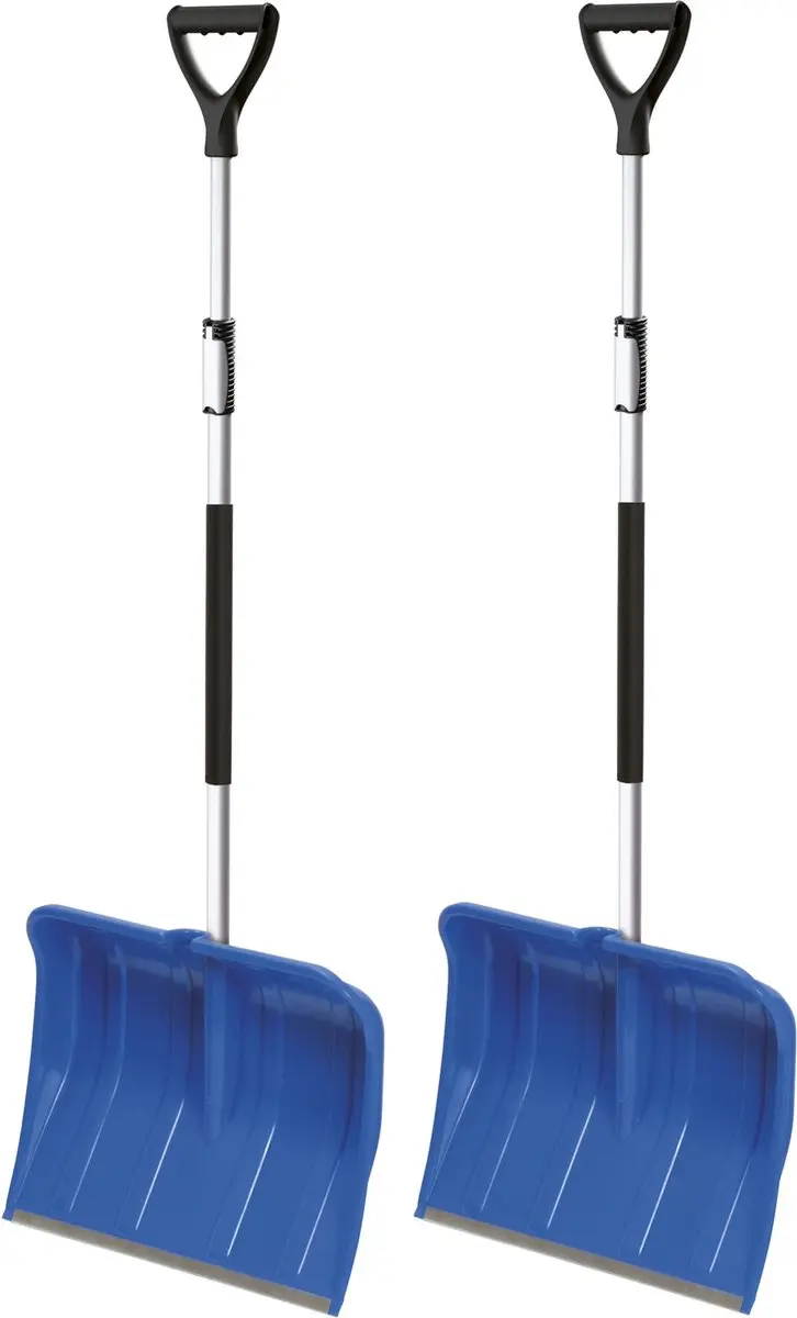 Prosperplast Sneeuwschep Blauw Telescopisch 122-160cm