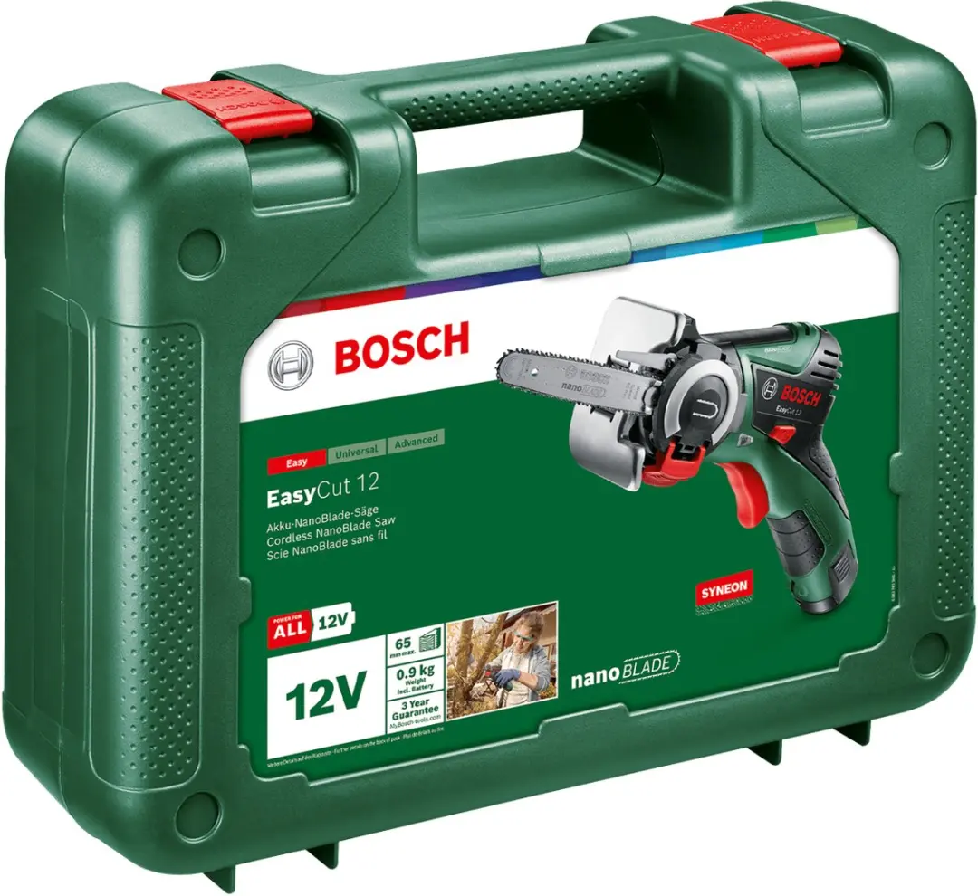 Bosch EasyCut 12 Accu Micro-kettingzaag 1800W - 65mm Zwaard
