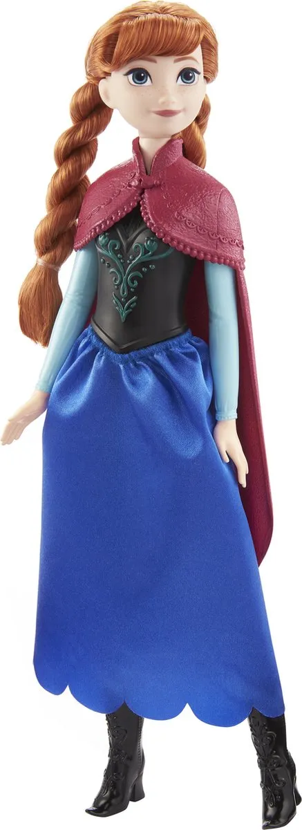 Mattel Disney Frozen Anna Standard Fashion Doll JDD41 - Meerkleurig - afbeelding 6 van 6