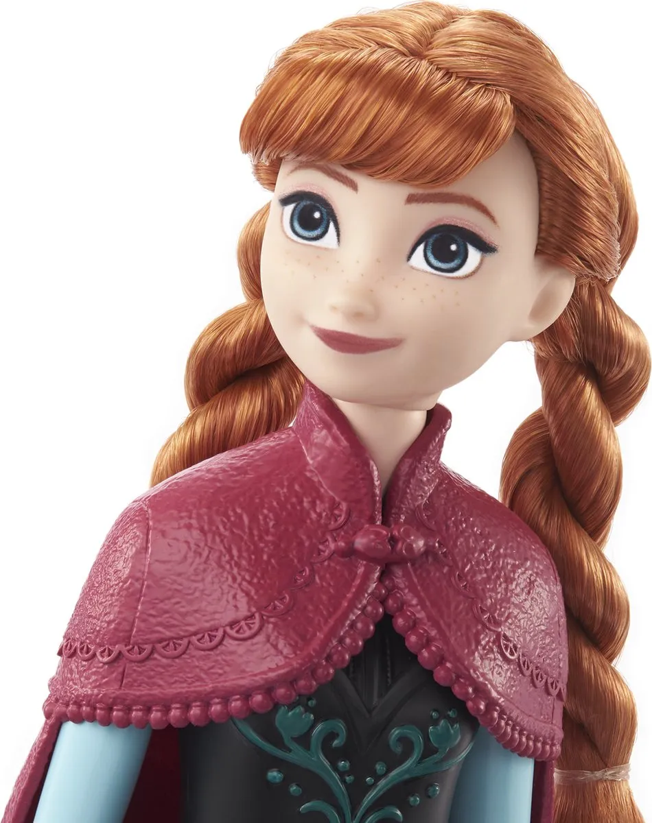 Mattel Disney Frozen Anna Standard Fashion Doll JDD41 - Meerkleurig
