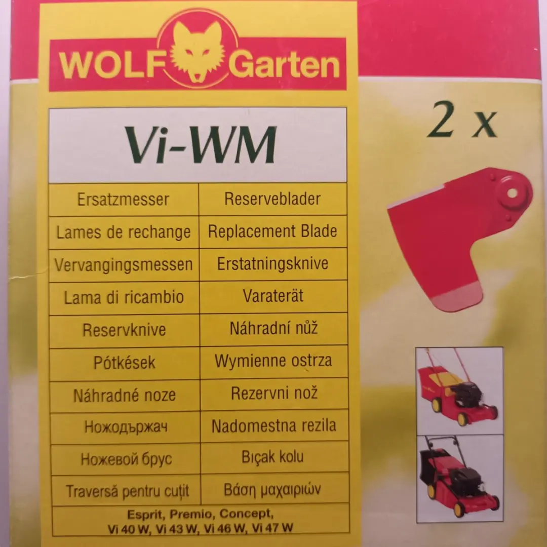 WOLF-Garten VI-WM Vervangingsmessen