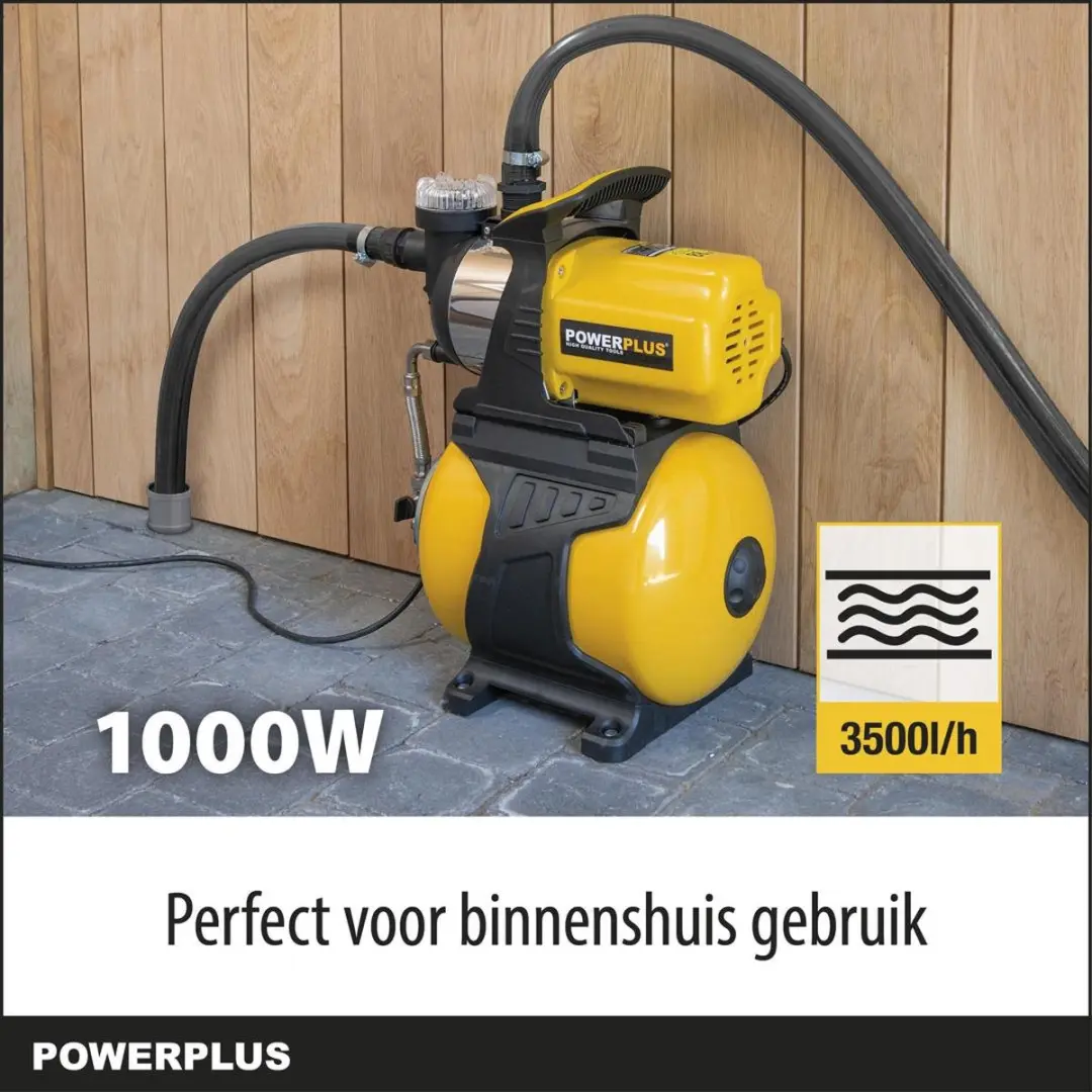 Powerplus Hydrofoorpomp POWXG9573 1000W - 3500 l/u