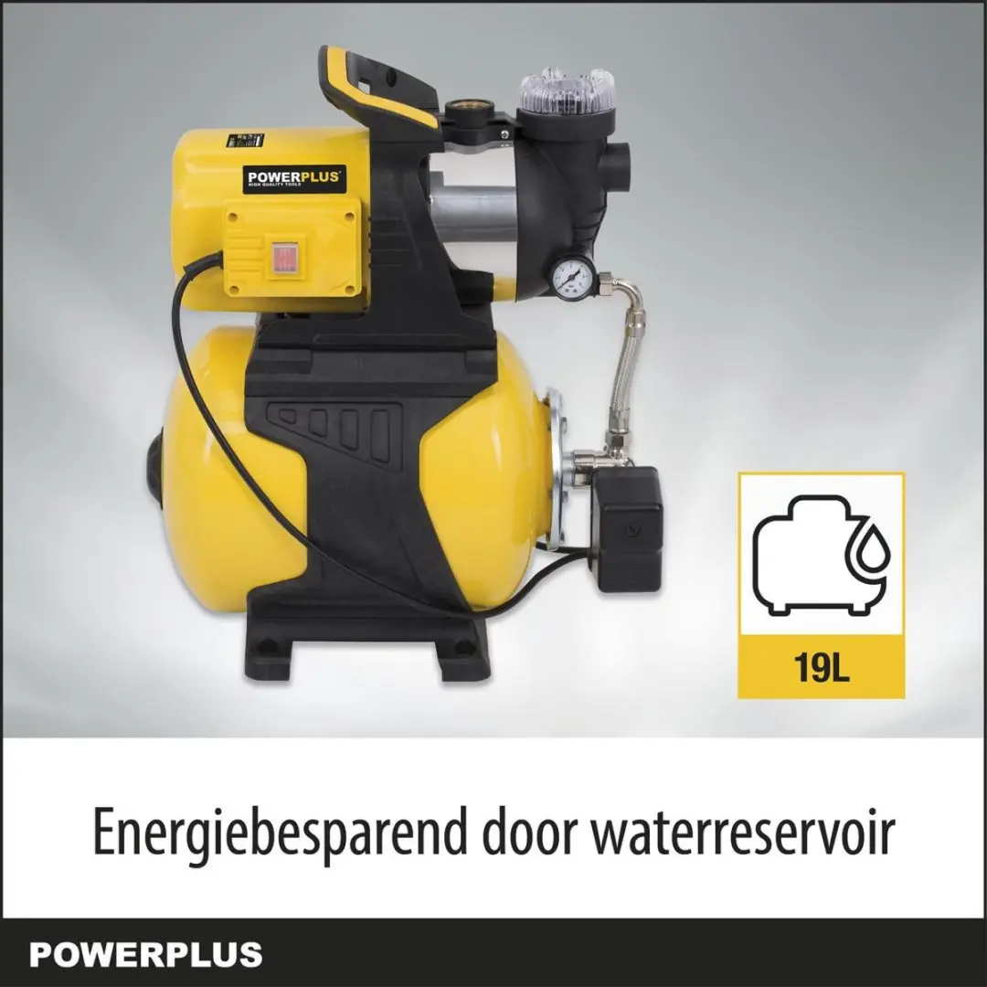 Powerplus Hydrofoorpomp POWXG9573 1000W - 3500 l/u