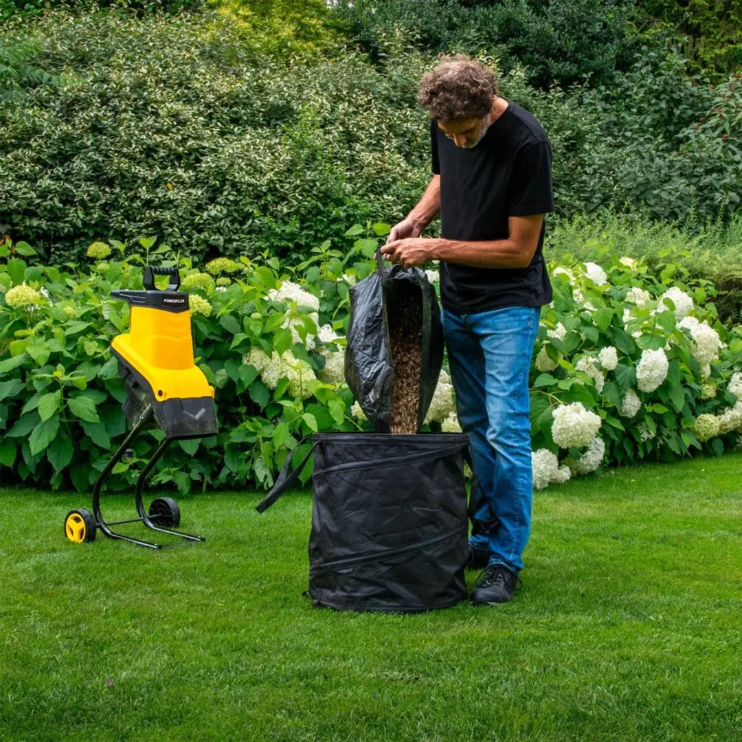 Powerplus Elektrische Hakselaar 2500W - 45mm Takken - afbeelding 6 van 6
