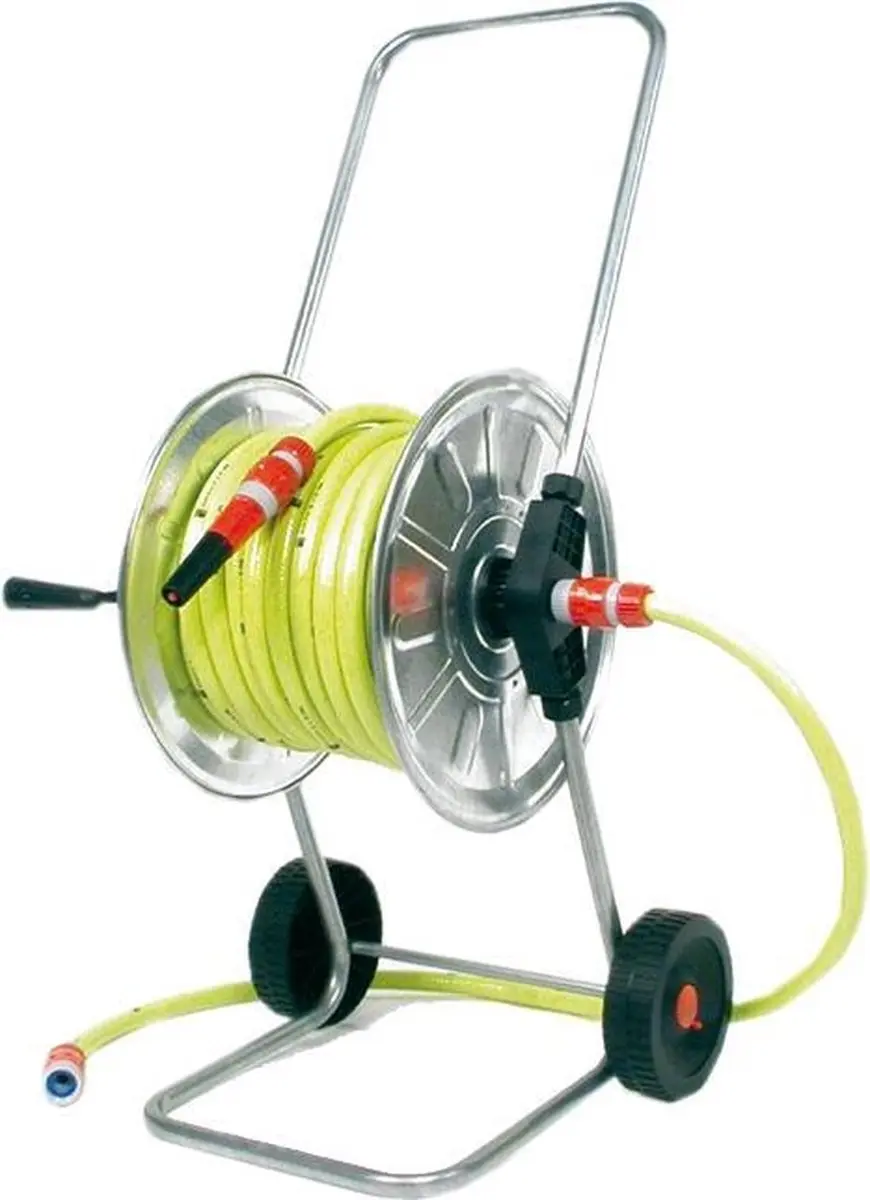 Talen Tools Haspel 25m 5/8" met Tuinslang 3/4"